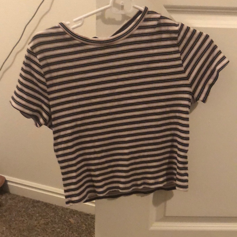 Stripes crop top